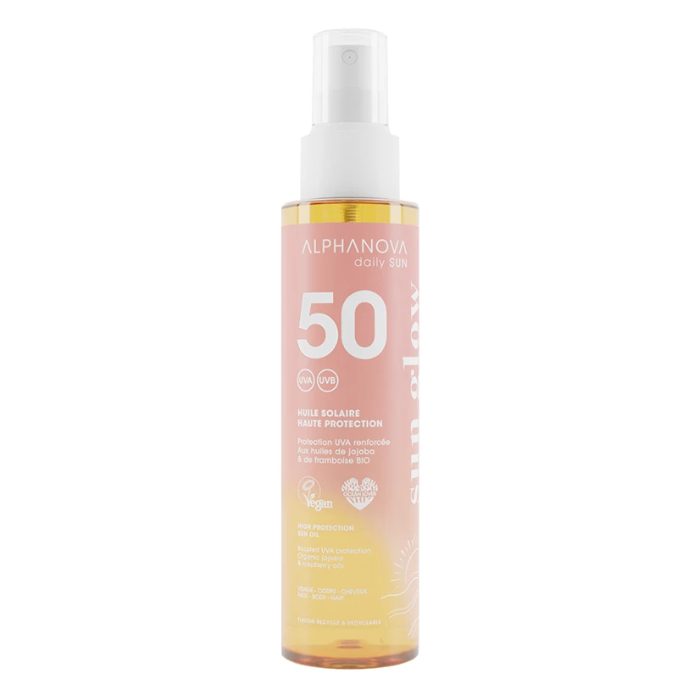 Alphanova Daily Sun Glow Huile Solaire SPF 50