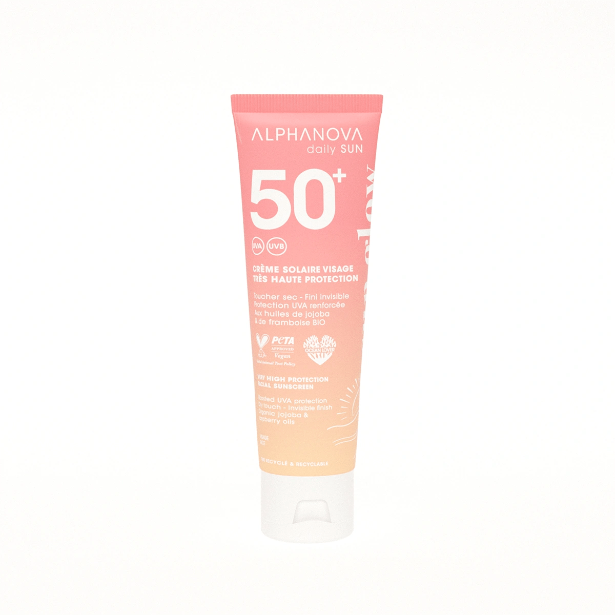 Alphanova DAILY SUN SPF 50+ Crème Solaire 50ml