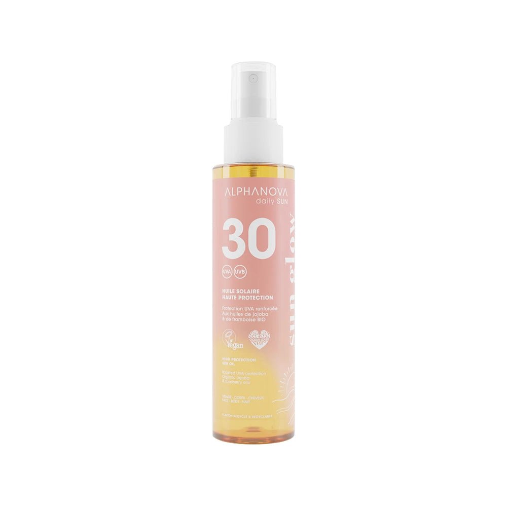 Alphanova Sun Glow Huile Solaire SPF30 125 ml