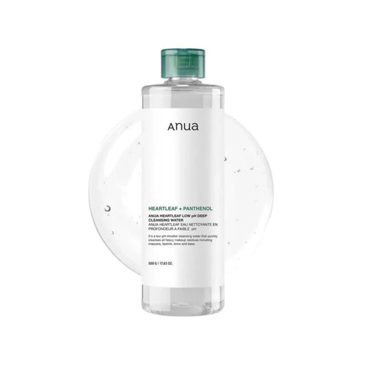 Anua Heartleaf 87% Eau Nettoyante Faible pH 500ml