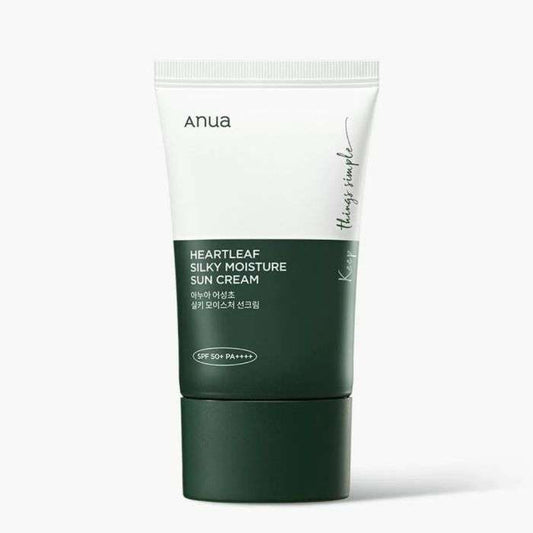 Anua Heartleaf Silky Moisture Sun Cream SPF 50+