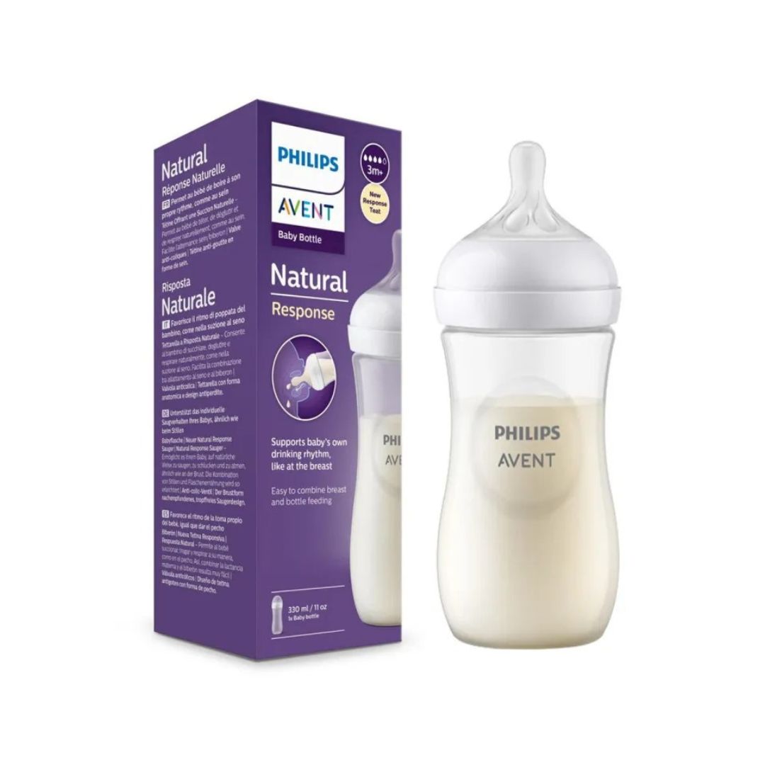 AVENT Biberon Natural Response 330ml - 3 Mois Plus