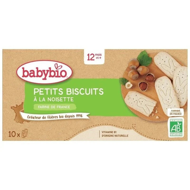 Babybio Biscuits à la Noisette Bio - Dès 12 mois