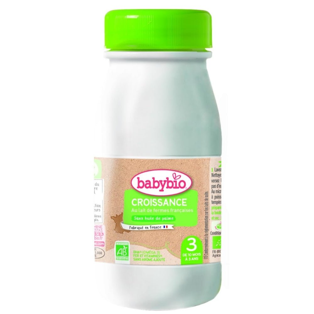 Babybio Lait de Croissance Bio 10 Mois à 3 Ans – 250ml