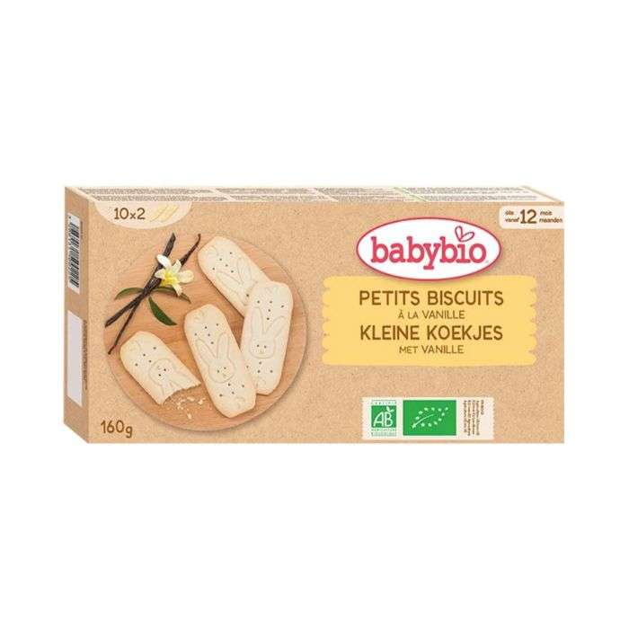 Babybio Petits Biscuits à la Vanille Bio 12 mois+