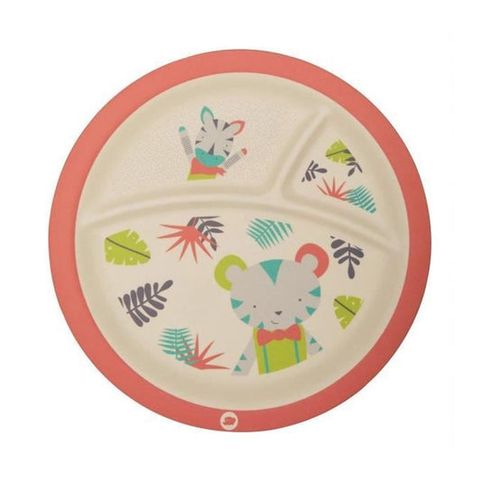 Bébé Confort Assiette d'Apprentissage en Bambou Jungle Vibes +9 mois