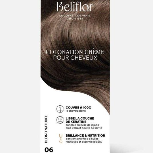 Beliflor Coloration Cheveux Blond Naturel N°6