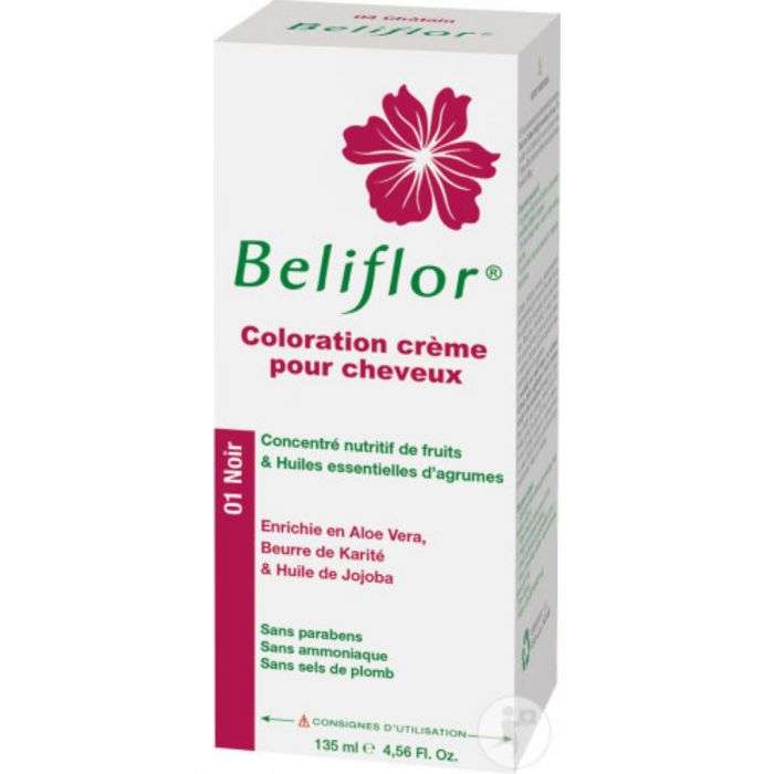 Beliflor Coloration Cheveux N°01 Noir