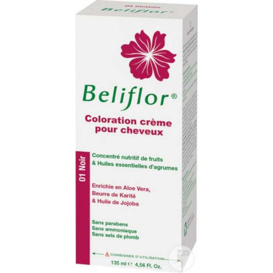 Beliflor Coloration Cheveux N°01 Noir