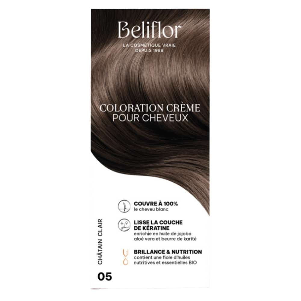 Beliflor Coloration Cheveux N°05 Châtain Clair