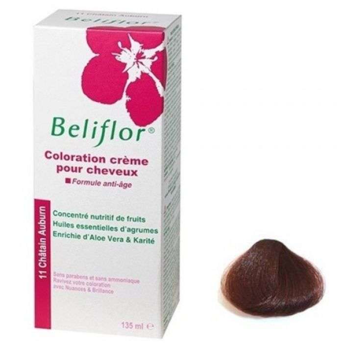 Beliflor Coloration Cheveux N°11 Châtain Auburn