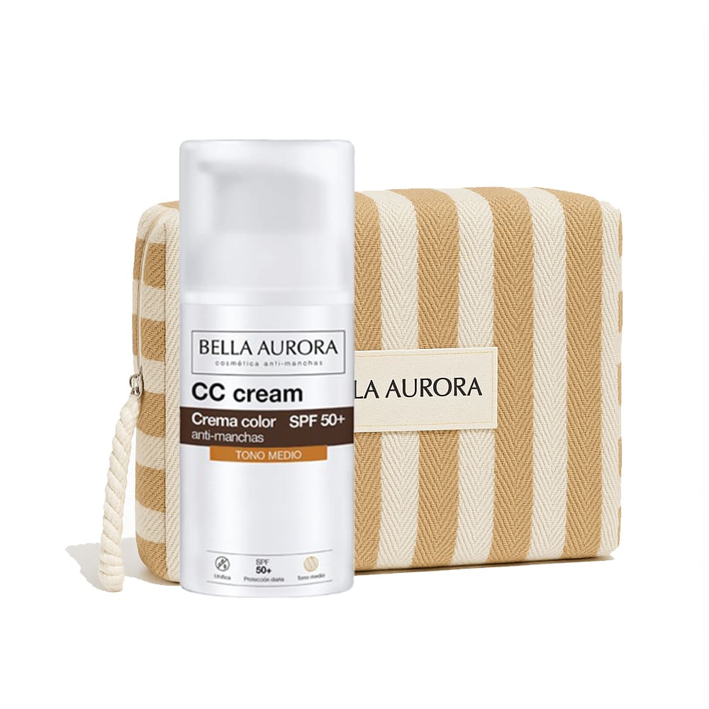 Bella Aurora CC Crème Anti-Taches SPF50 Teinte Medium 30ml