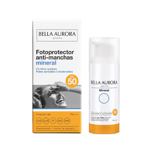 Bella Aurora Écran Solaire Minéral Anti-Taches SPF50 - 50 ml