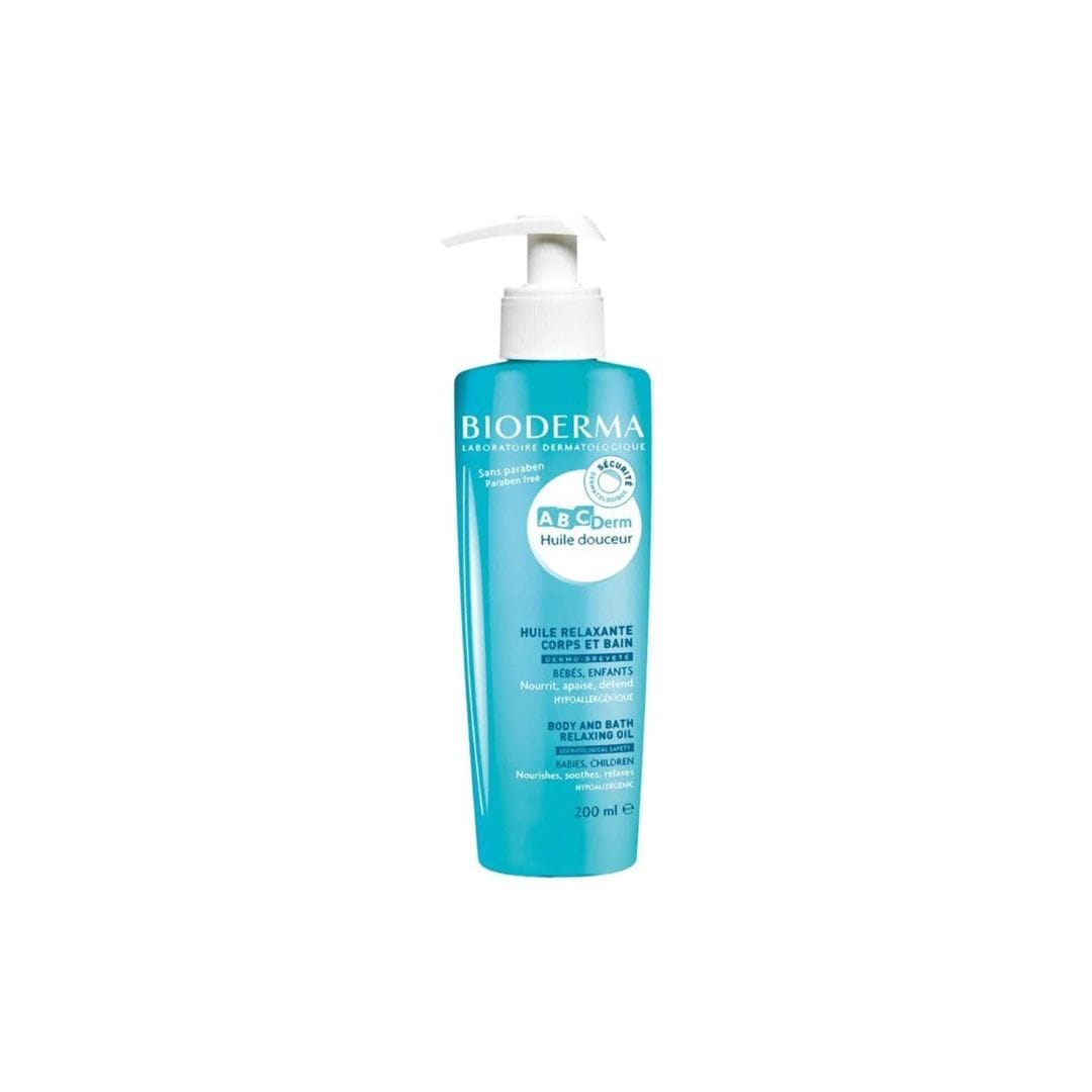 Bioderma ABCDerm Huile Douceur Relaxante Corps et Bain 200ml