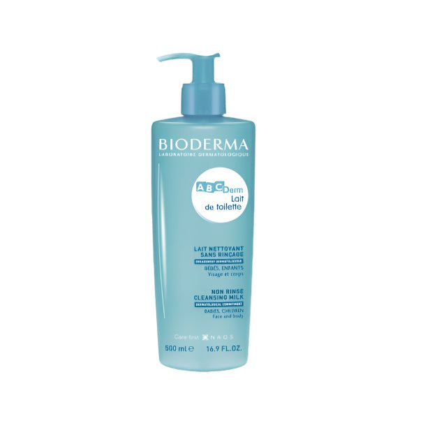 Bioderma ABCDerm Lait de Toilette Hydratant Sans Rinçage - 500ml