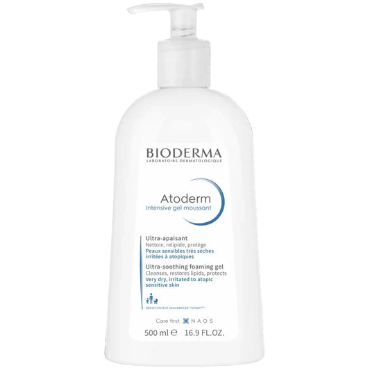Bioderma Atoderm Intensive Gel Moussant Ultra-Apaisant 500ml