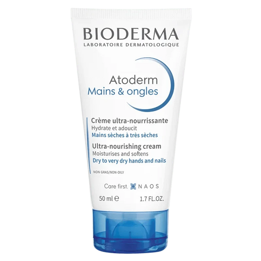 Bioderma Crème Ultra Nourrissante Mains & Ongles Atoderm 50 ML
