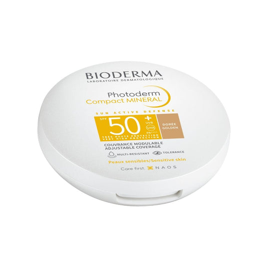 Bioderma Photoderm Compact Minéral Teinté Doré SPF 50+ - 10g