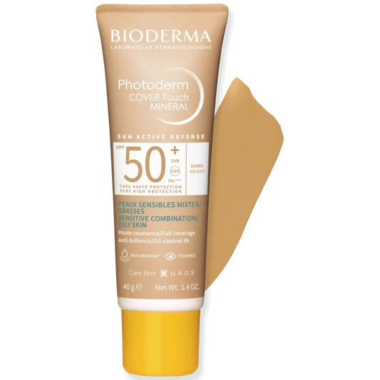 Bioderma Photoderm Cover Touch Minéral SPF50+ Teinté Doré