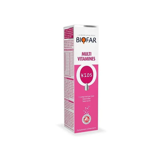 Biofar Kids Multivitamines 20 Comprimés