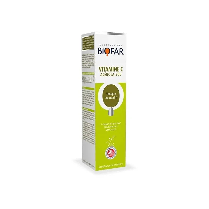 Biofar Vitamine C Acérola 500 - 20 Capsules