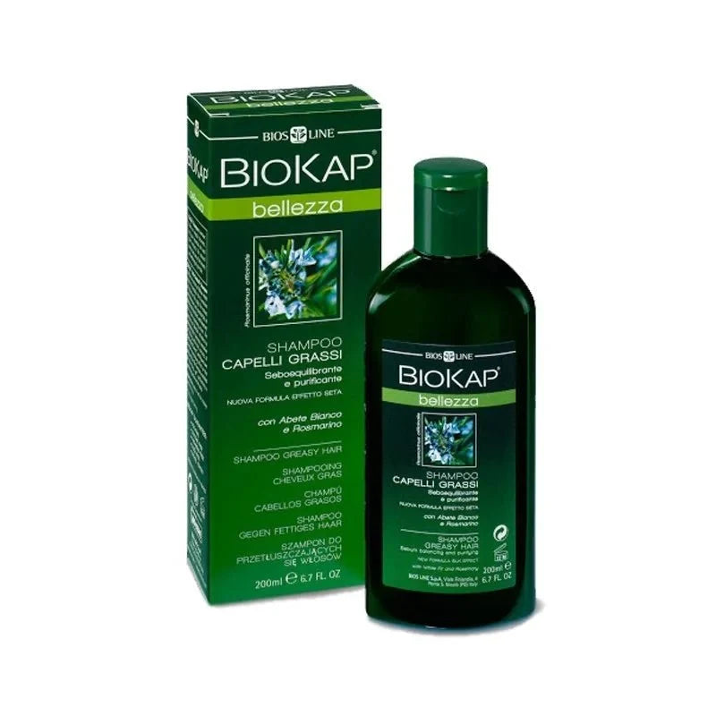 Biokap Bellezza Shampoing Purifiant Cheveux Gras 200ml