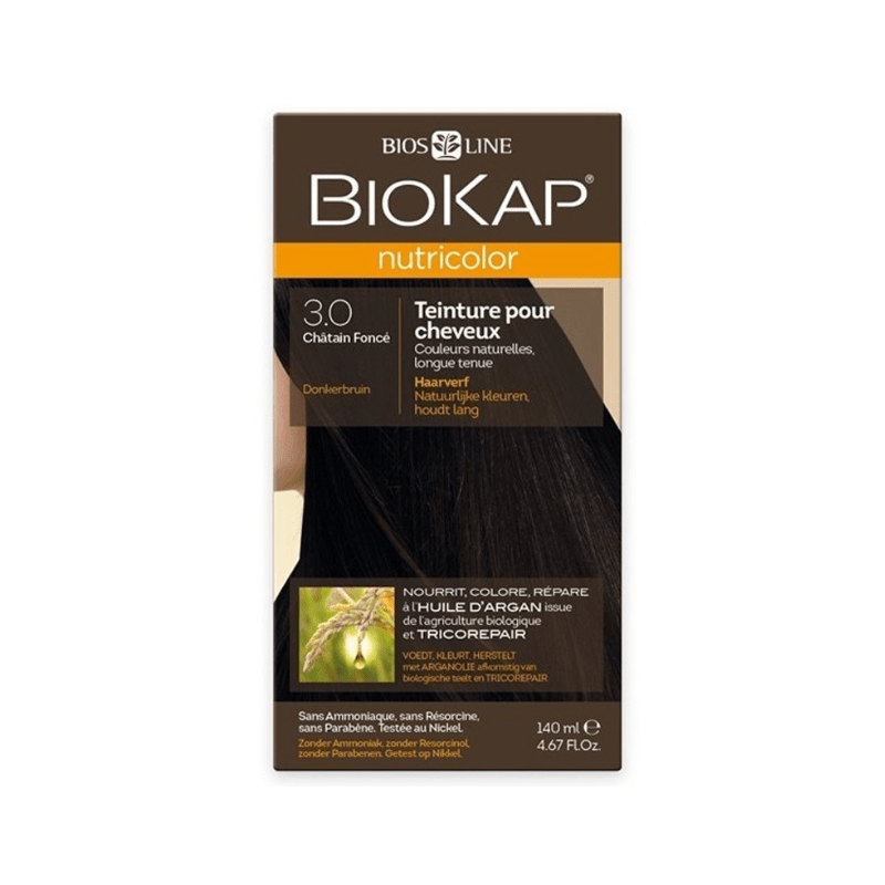 BIOKAP Nutricolor 3.0 - Coloration Châtain Foncé