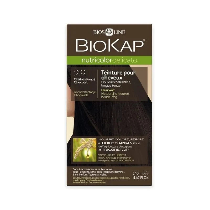 Biokap Nutricolor Delicato 2.9 Châtain Foncé Chocolat