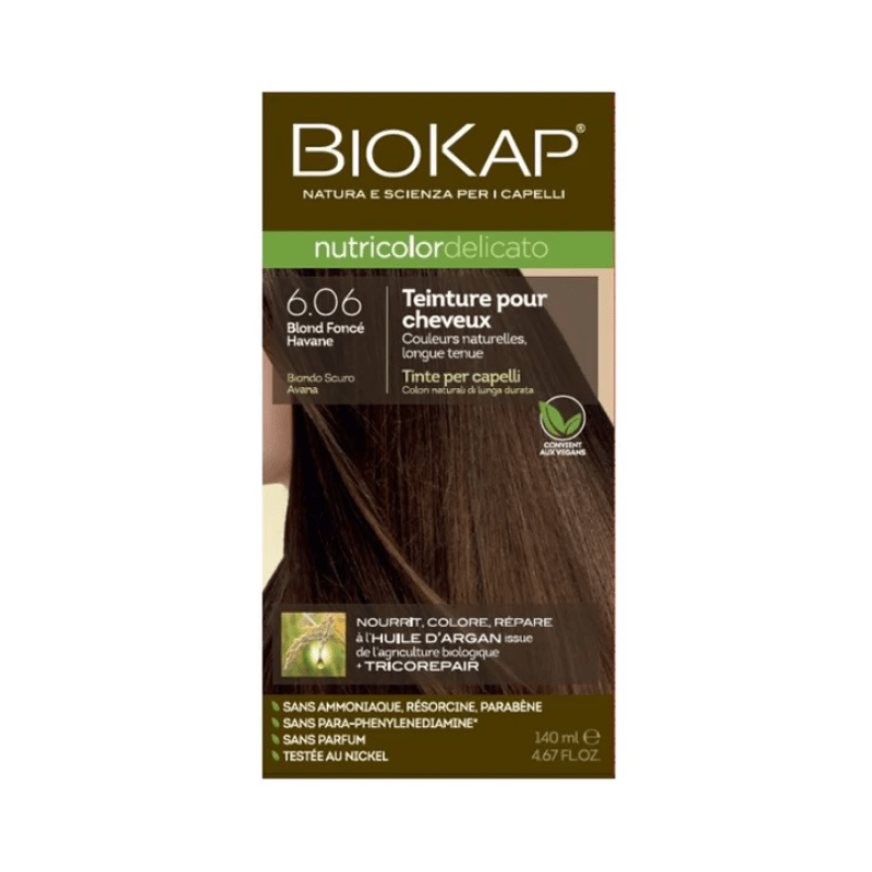 Biokap Nutricolor Delicato 6.06 Blond Foncé Havane