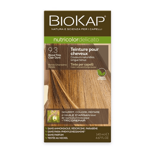 Biokap Nutricolor Delicato 9.3 Blond Très Clair Doré