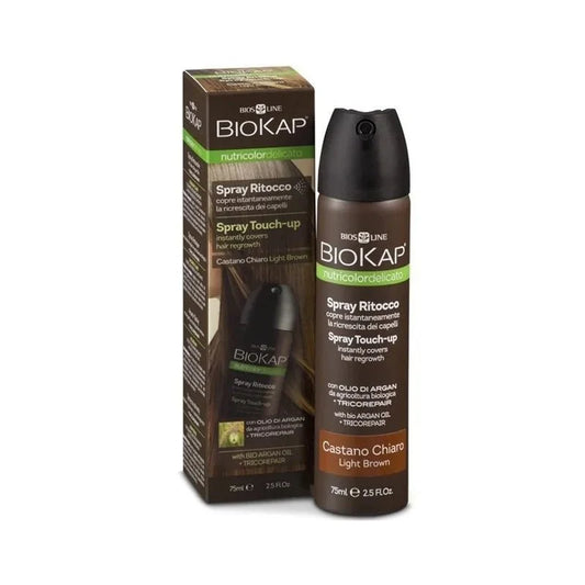 Biokap Nutricolor Spray Retouche Châtain Clair – 75 ml