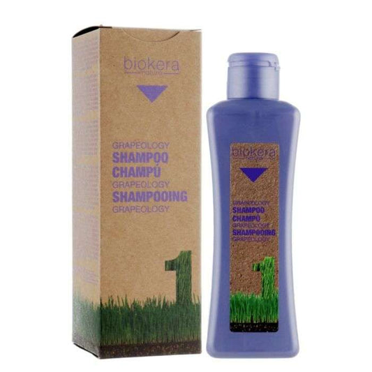 Biokera Shampoing Grapeology à l'Huile de Pépins de Raisin 300ml
