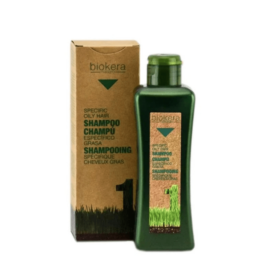 Biokera Shampoing Spécifique Cheveux Gras 1L