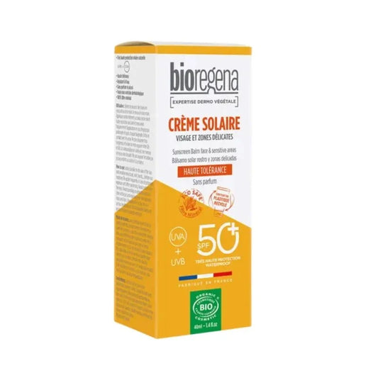 Bioregena Crème Solaire Visage SPF50+ 40ml