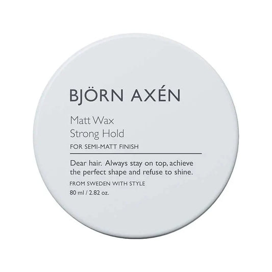 Björn Axén Matt Wax Strong Hold Cire Coiffante 80 ml