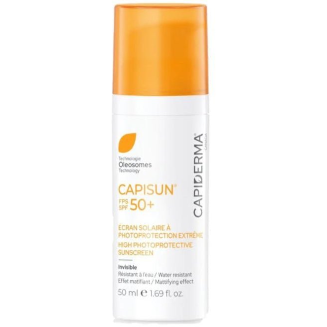 Capiderma Capisun Crème Solaire Invisible SPF50+ 50ml
