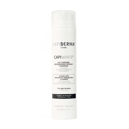 Capiderma Capiwhite Lait Corporel Dépigmentant Intensif Hydratant 150ml