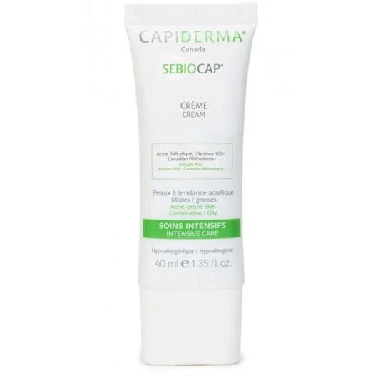 Capiderma Sebiocap Crème Visage Anti-Inflammation 40ml