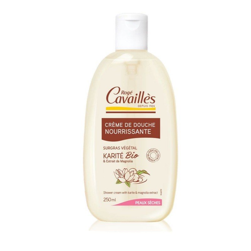 Cavaillès Crème de Douche Nourrissante Beurre de Karité & Magnolia - 250ml