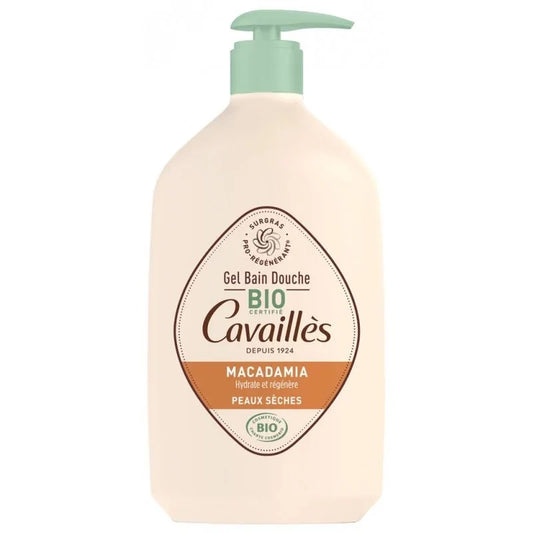 Cavaillès Gel Bain Douche Surgras à l'Huile de Macadamia BIO 1L