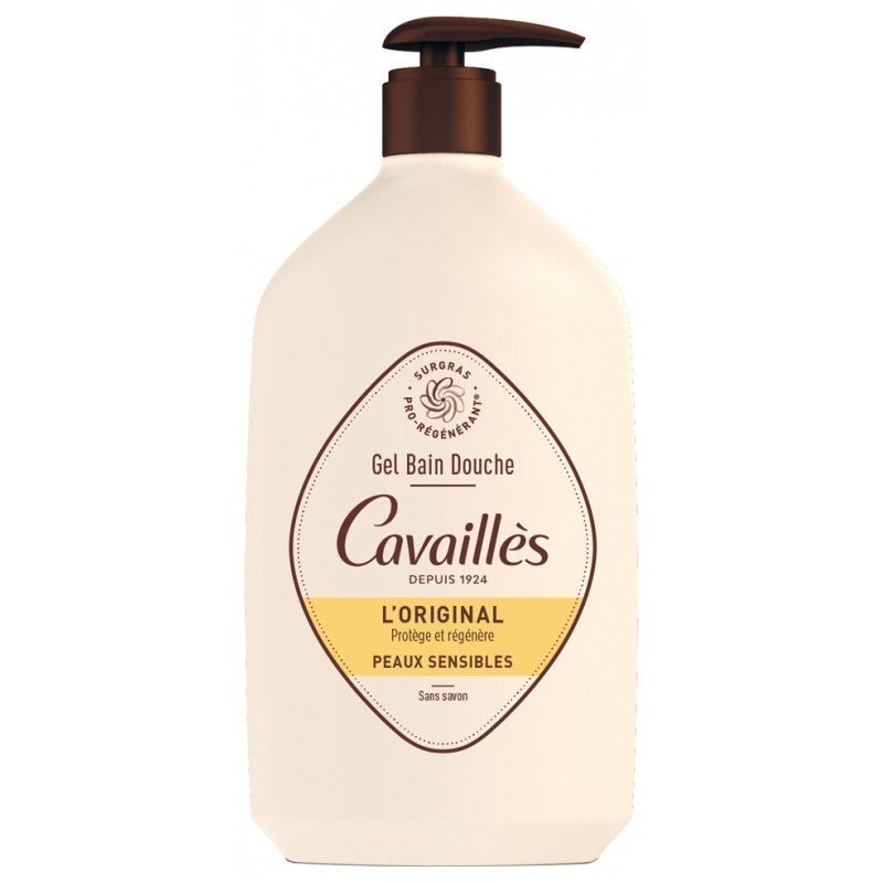 Cavaillès Gel Bain Douche Surgras Actif Peaux Sensibles 1L
