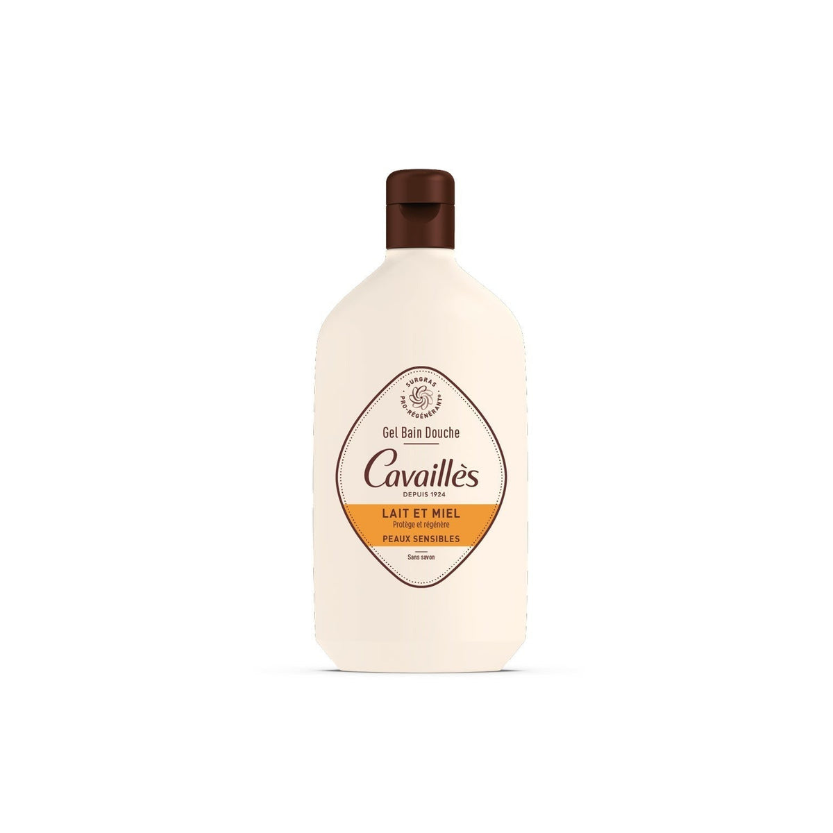 Cavaillès Gel Bain Et Douche Surgras Lait & Miel 1L