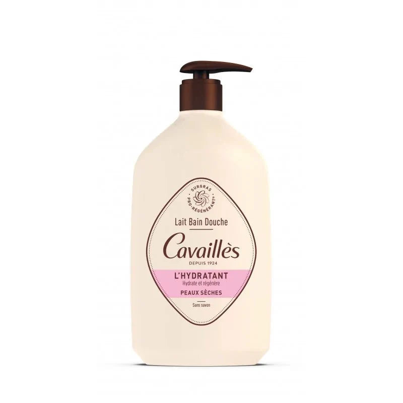 Cavaillès Lait Bain et Douche Hydratant Bio 1L