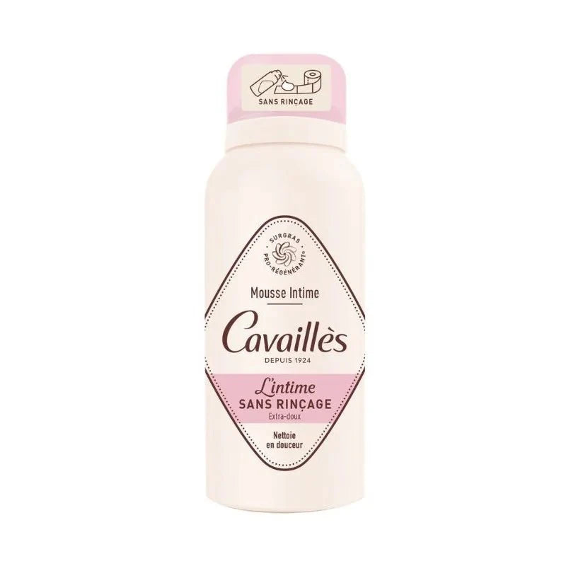 Cavailles Mousse Intime Extra-Doux Sans Rinçage 100ml