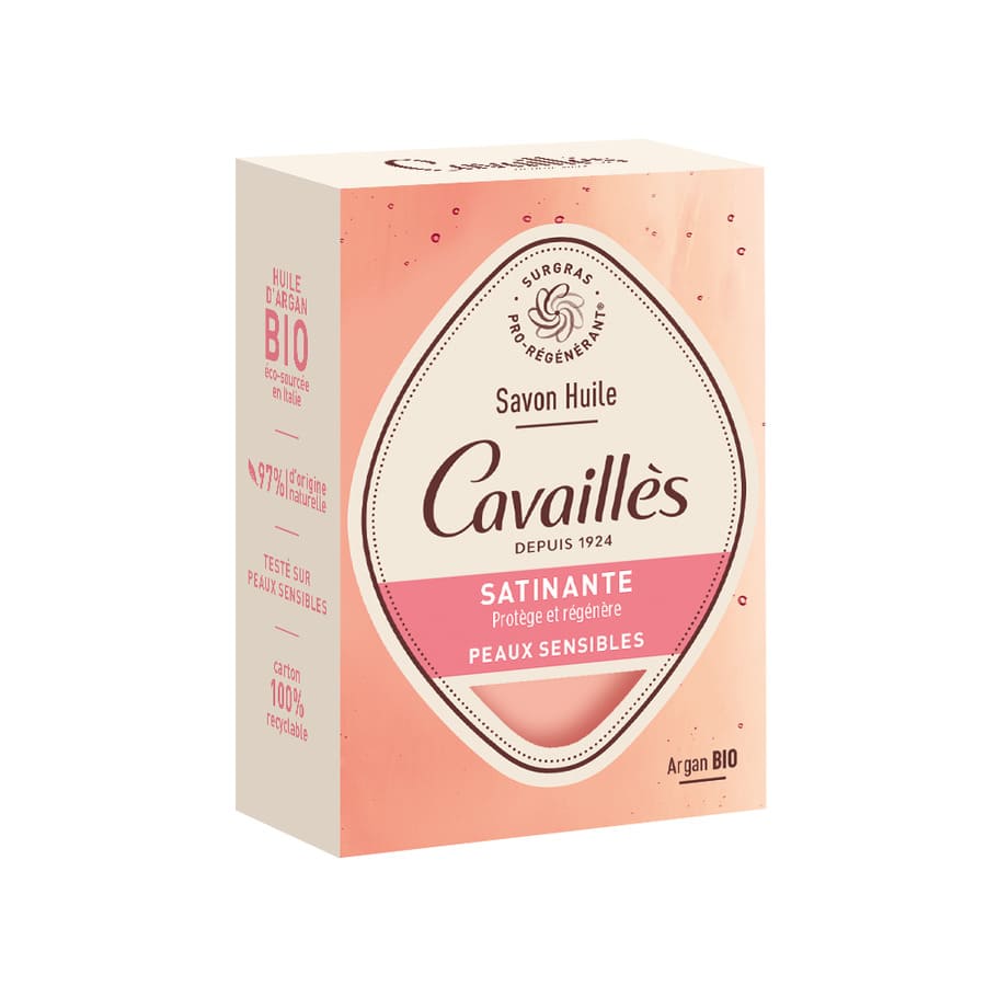 Cavaillès Savon Huile Satinante - 100G