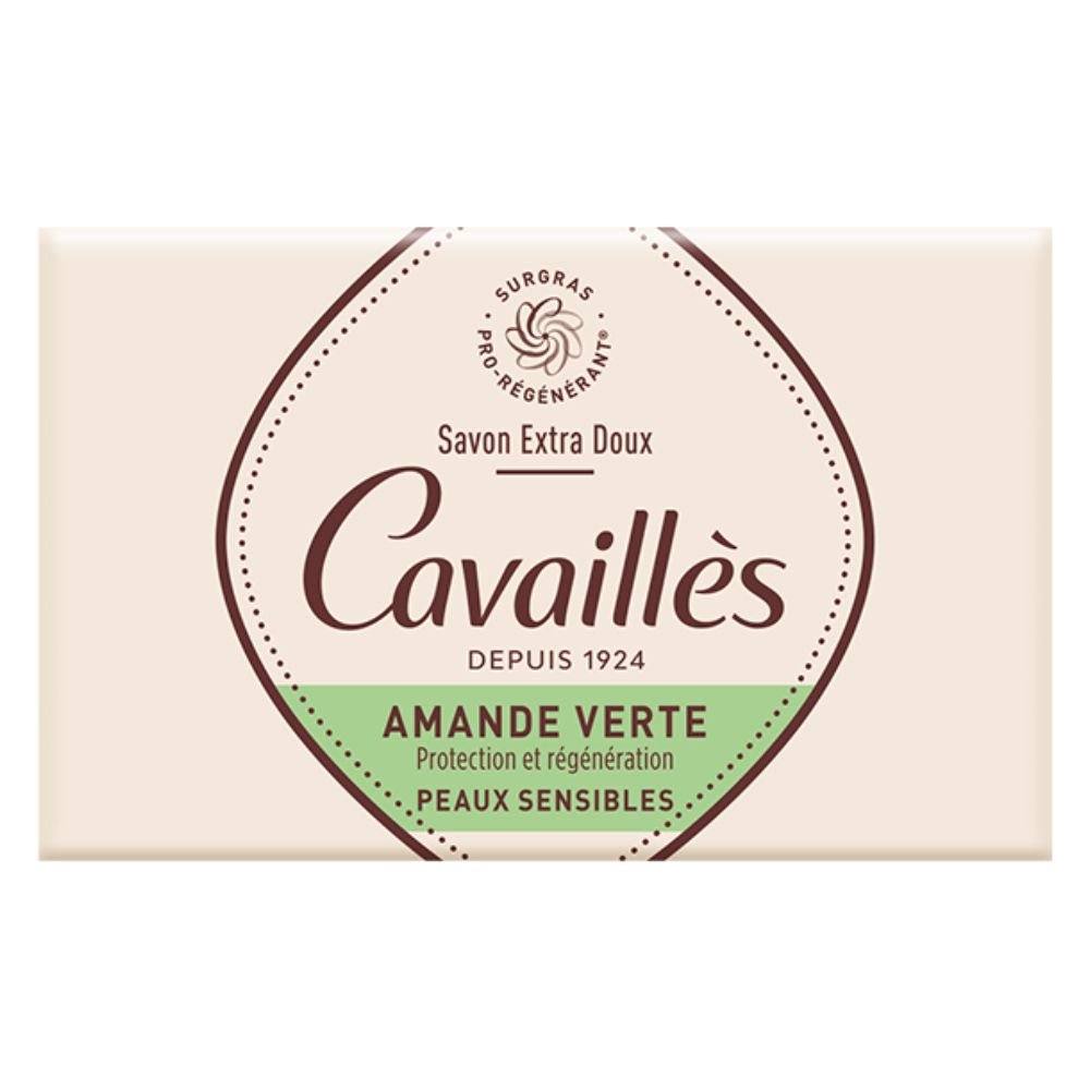 Cavaillès Savon Surgras Extra-Doux Amande Verte 250g