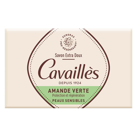 Cavaillès Savon Surgras Extra-Doux Amande Verte 250g