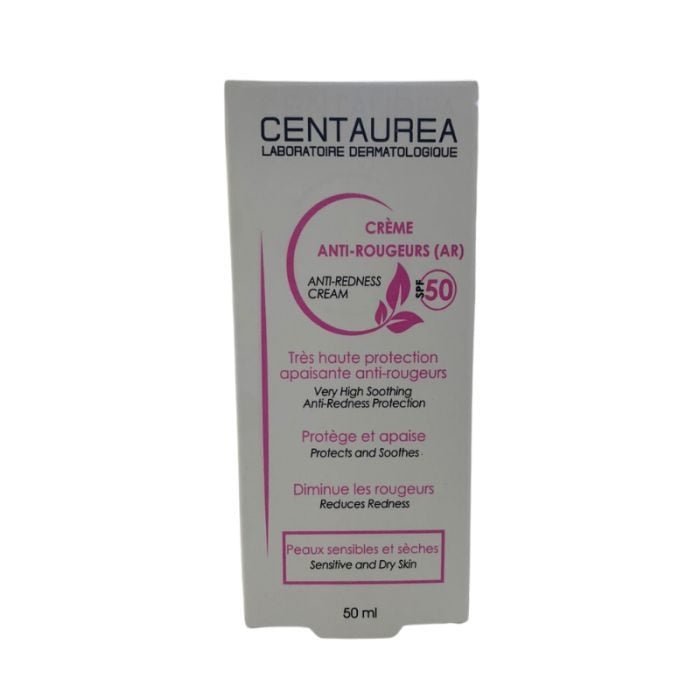 Centaurea Crème Anti-Rougeurs SPF50 – 50ml