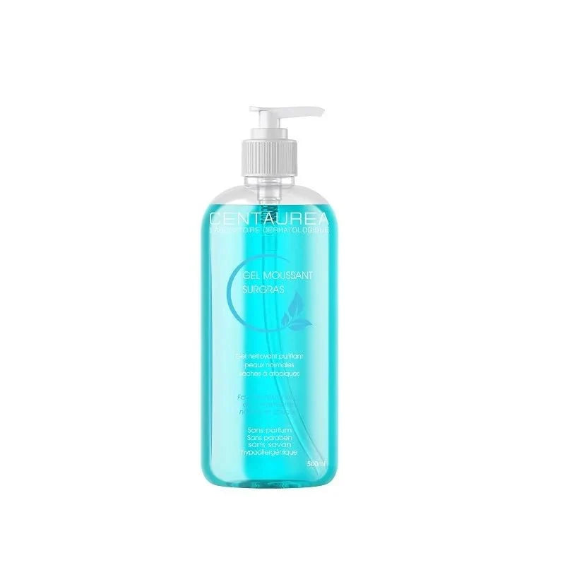 Centaurea Gel Moussant Surgras Nettoyant et Hydratant 500ML