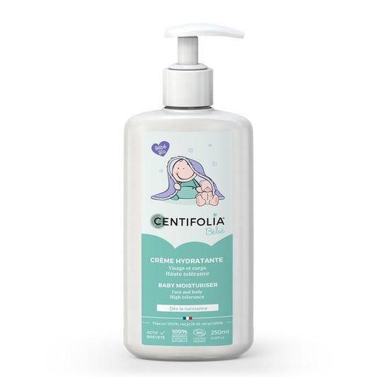 Centifolia Crème Hydratante Bébé Bio Visage et Corps 250ml
